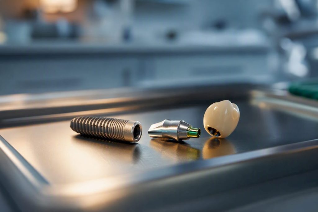 Piese anonime ale unui implant dentar